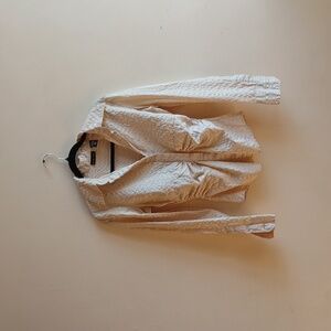 Y2K New York & Company Striped Long Sleeve Blouse